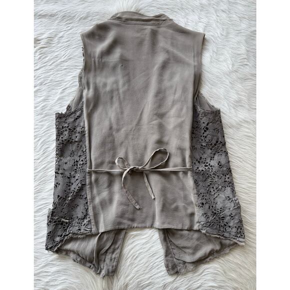 TRANSIT par such Leather “lace” vest - Picture 2 of 11